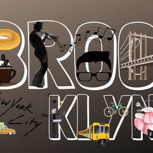 Cartolina di Brooklyn