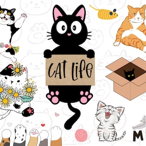 Cat Life Postcard