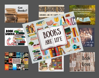 Book Postcard Bundle - Pack of Ten