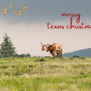 Cartolina di Natale del Texas