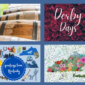 Kentucky Postkarte Bundle, I love Kentucky