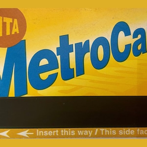 Cartão postal Subway Card, cartão postal icônico de Nova York