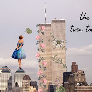 Twin Towers Postcard