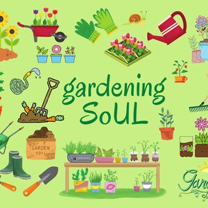 Garten-Postkarte, ich liebe Gartenpostkarte, Garten Wertschätzung Karte,,,