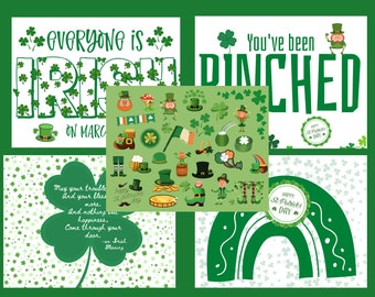 St. Patrick's Postcard Bundle - Set of Five