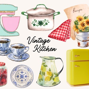 Carte postale Cuisine vintage