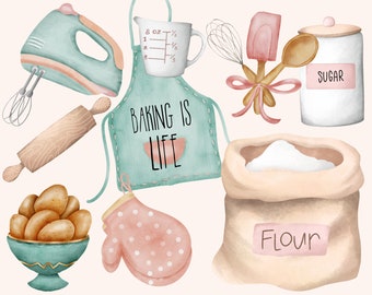 Baking is Life Postcard