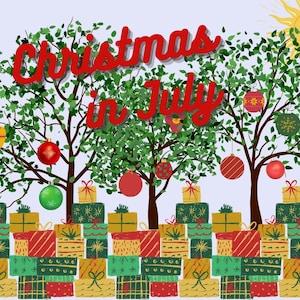 Cartão postal de Natal em julho, Cartão de Natal de verão, Cartão postal aleatório de férias, Troca de cartão postal, Ideias para postcrossing, Troca de cartão postal