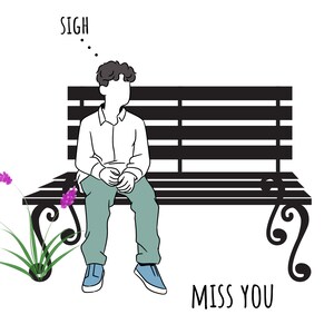 Carte postale Miss You