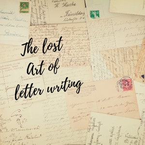 El arte de escribir cartas postales