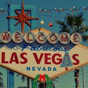 Cartolina di Natale del Nevada