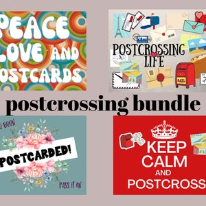 Pacchetto di cartoline Postcrossing