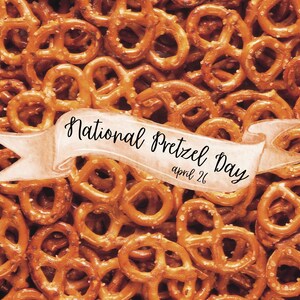 Carte postale Journée nationale des bretzel