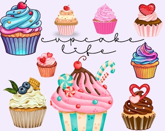 Cupcake Life Postcard