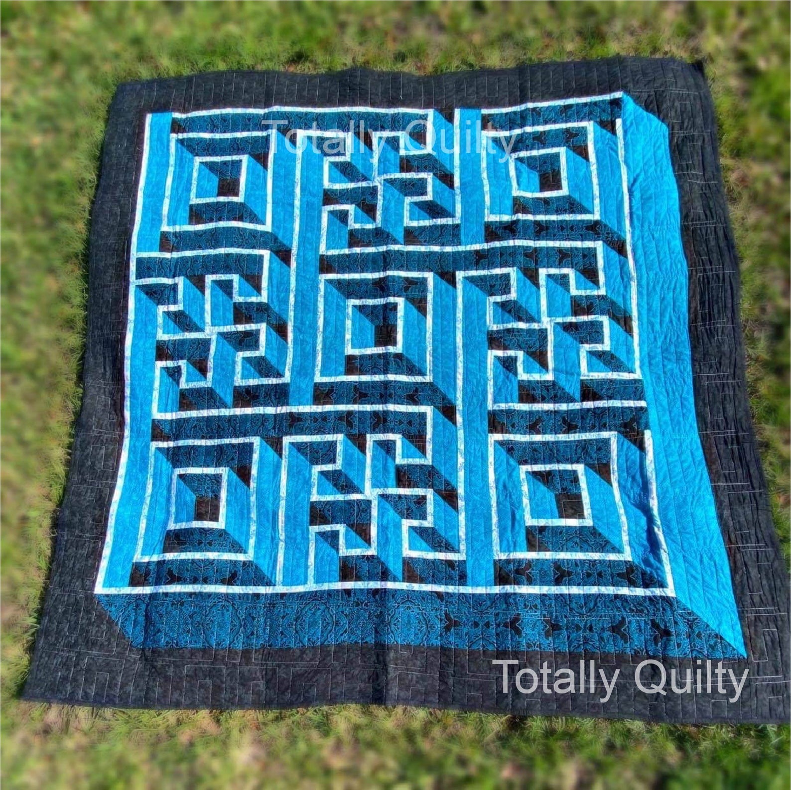 Labyrinth Quilt Etsy
