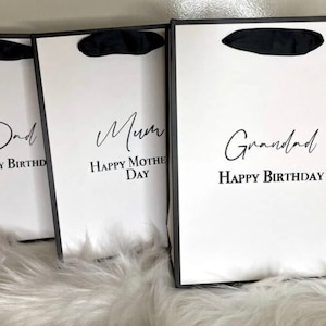 Benutzerdefinierte Luxusgeschenktüten, Hochzeitsgeschenktüten, Geschenktüte für Ihn, Partytüten, Geschenktüten für sie, Taufgeschenktüte, personalisierte Geschenktüte