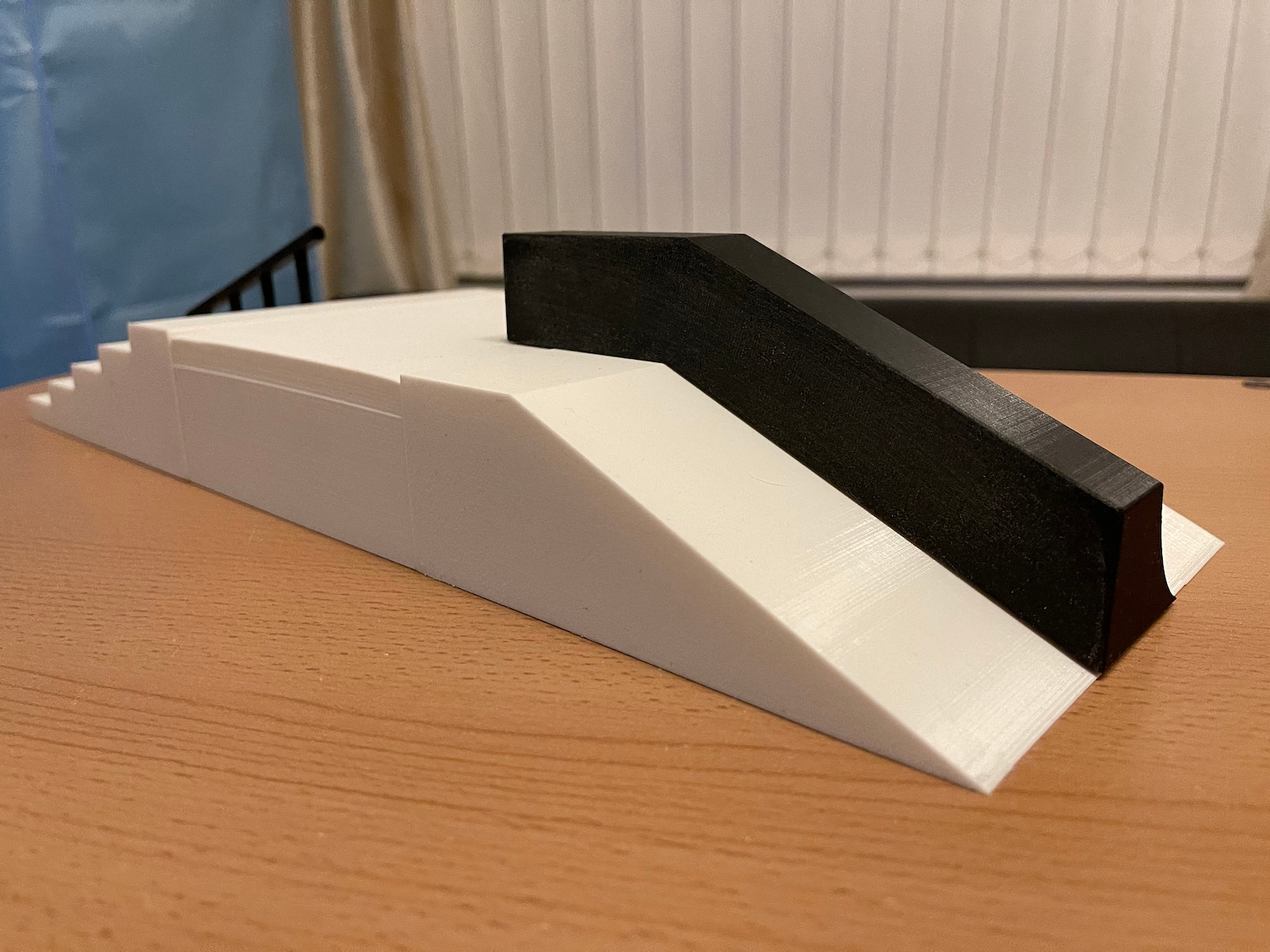 Fingerboard Stair Set With Rail and Hubba 3D Printed Etsy