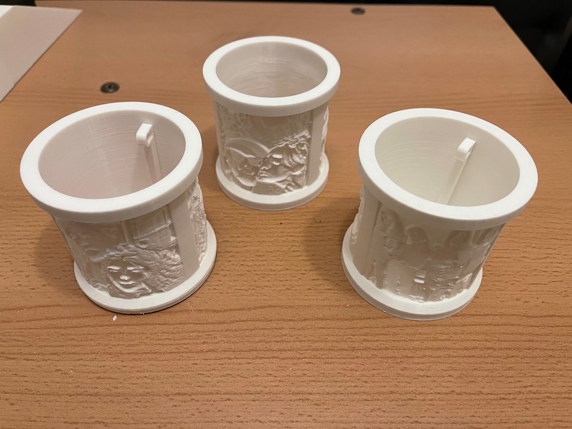 Customised 3D Printed Lithophane Candle Tealight Holder Etsy