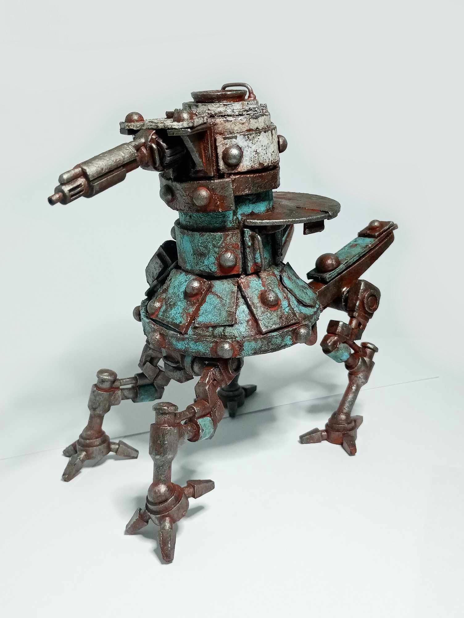 ロボット 模型 ボルト ナット ハンドメイド 手づくり 廃材 鉄製 ミニチュア ロボット 模型 ボルト ナット ハンドメイド 手づくり 廃材 鉄製