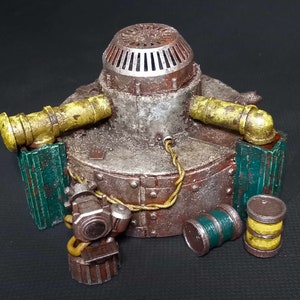 Cogitator Power Silo Scatter Terrain Set - for Kill Team, Necromunda skirmishes and Miniature Wargaming
