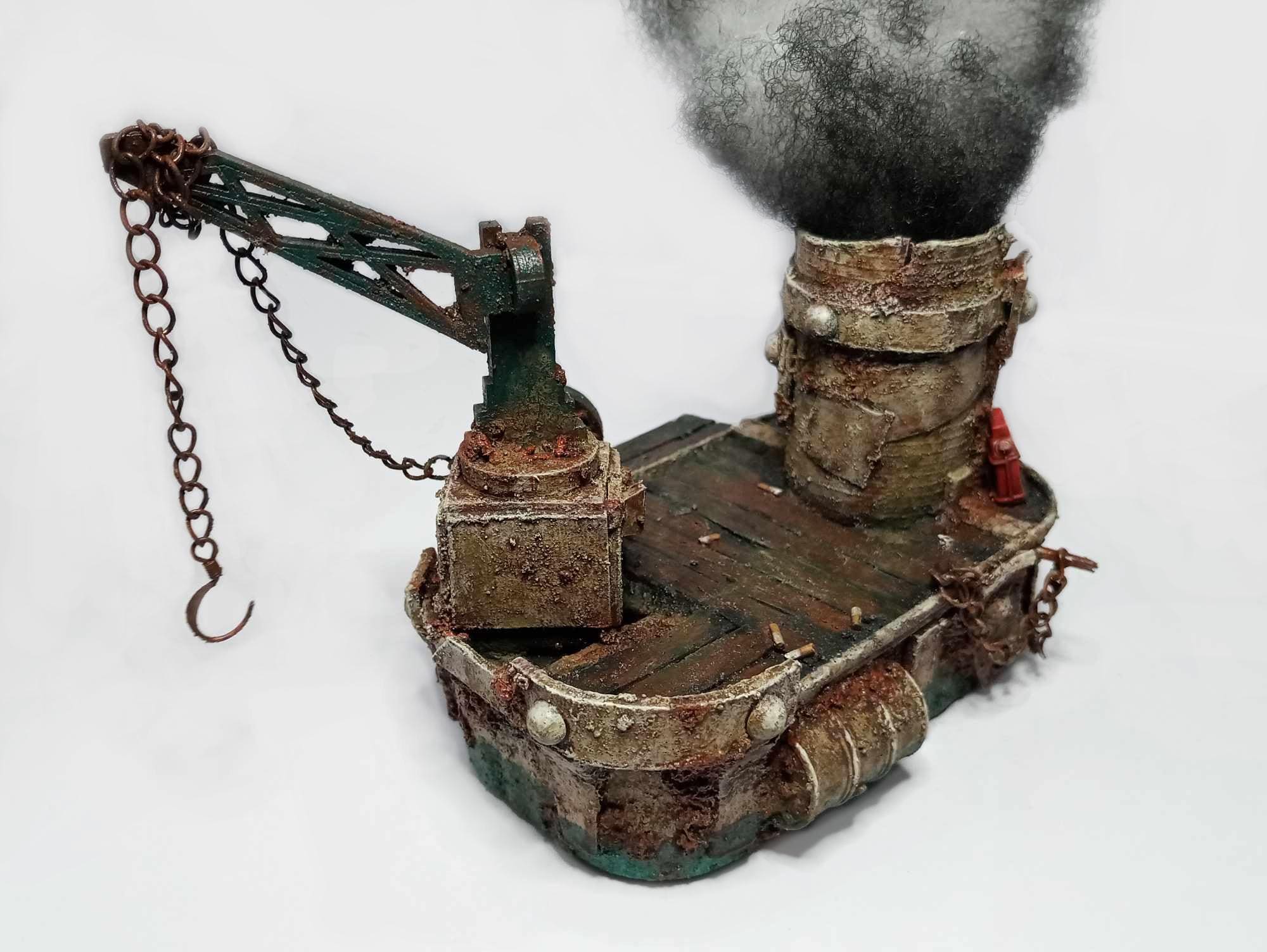 SCABZ Steamer Boat 