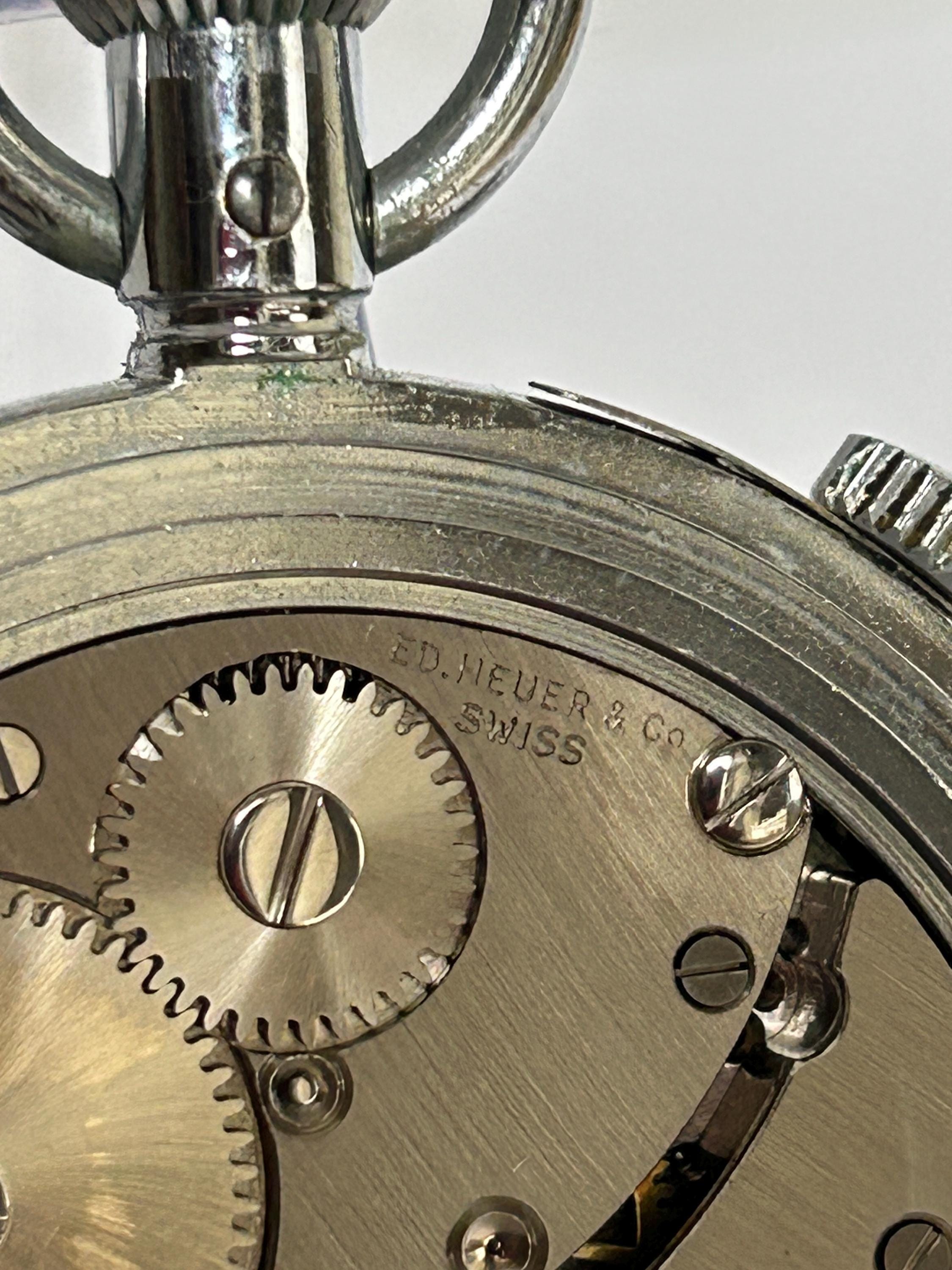 Heuer Decimal Timer Ref 913S From Early 1960's 50mm in Diameter. - Etsy