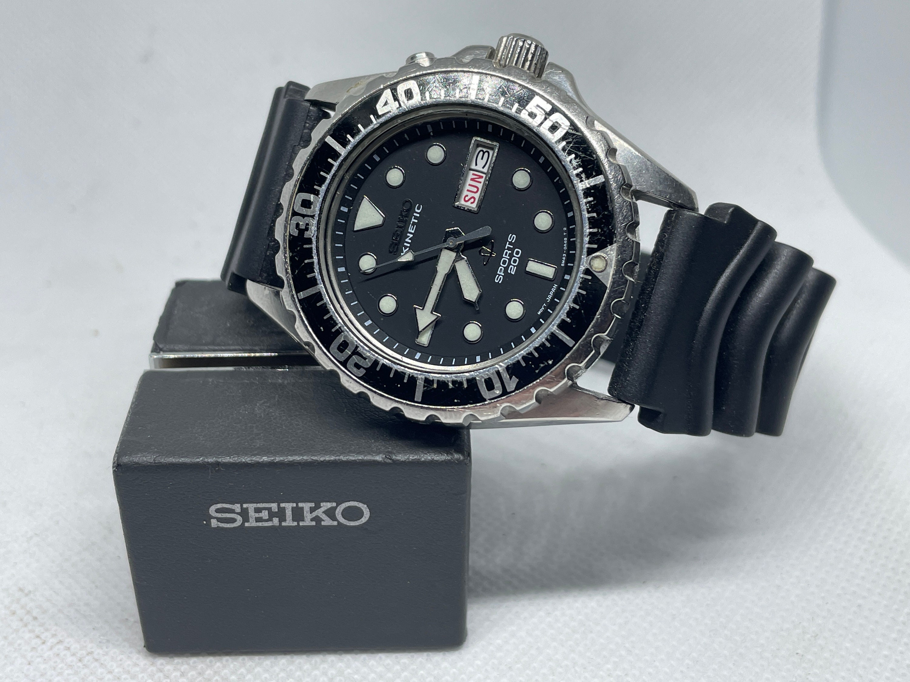Seiko Kinetic Diver 5M43 0A40 From July -