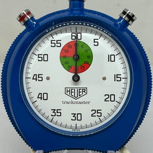 Heuer Trackmaster - Etsy