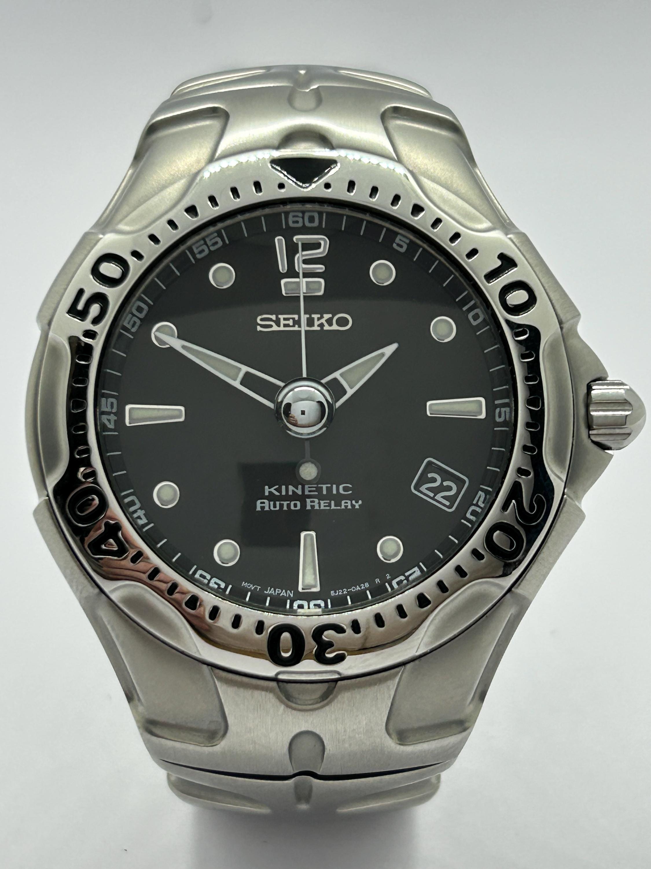 Seiko 5j22 Watch - Etsy