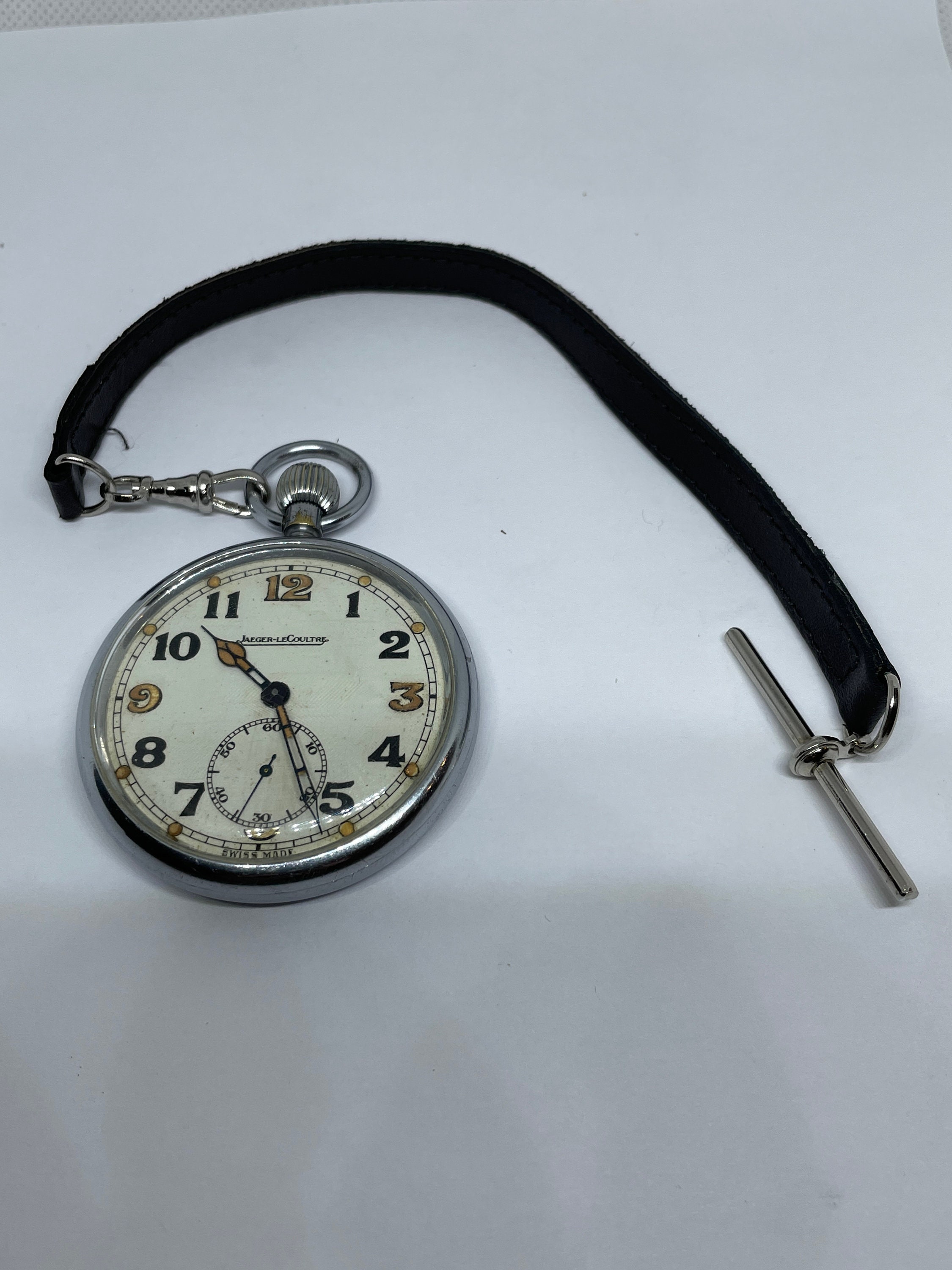 Jaeger Lecoultre Military Pocket Watch From WWII. Etsy