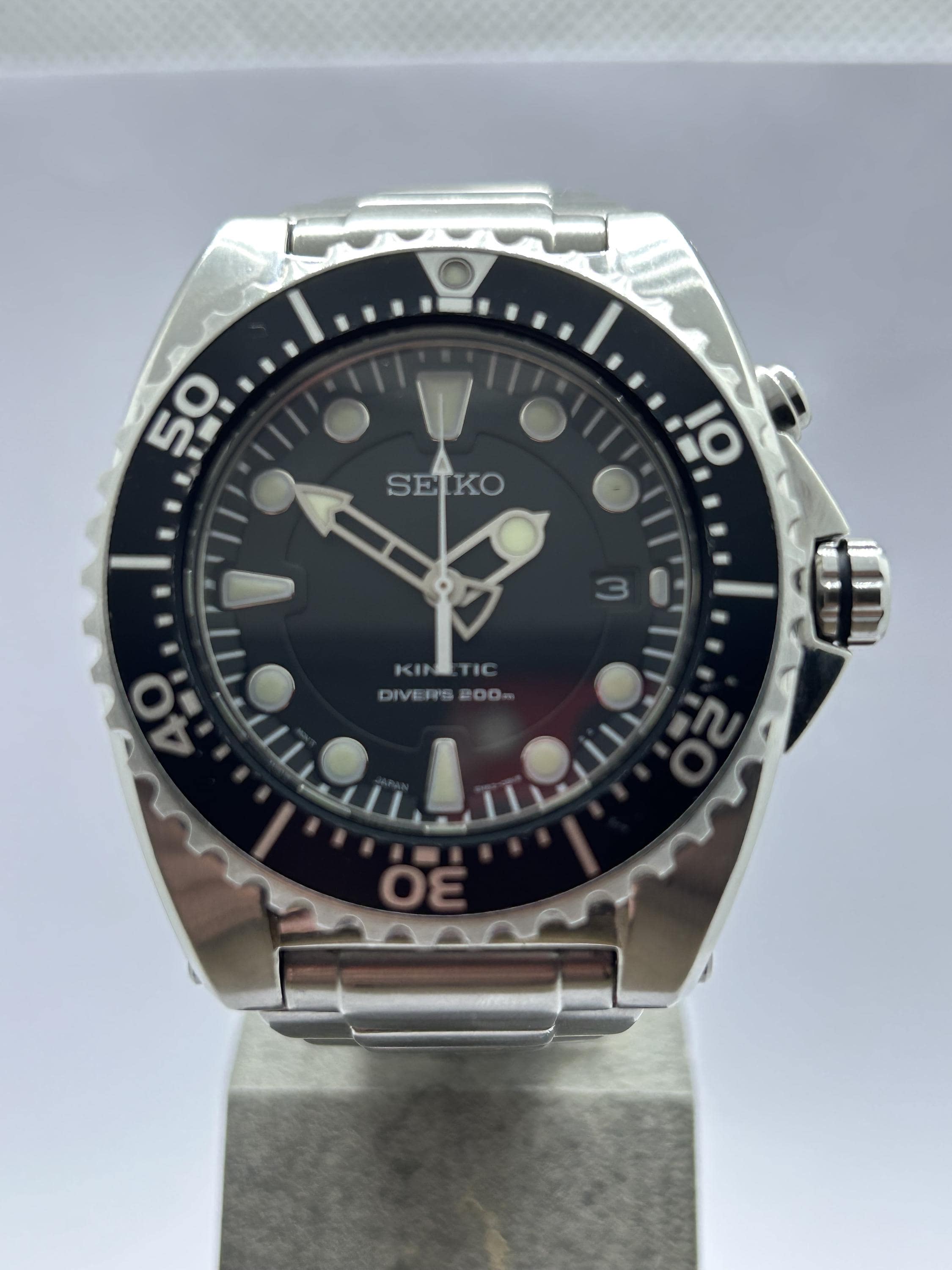 Seiko Watch Kinetic - Etsy