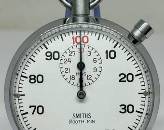 Smiths stop watch with Heuer 7700 movement