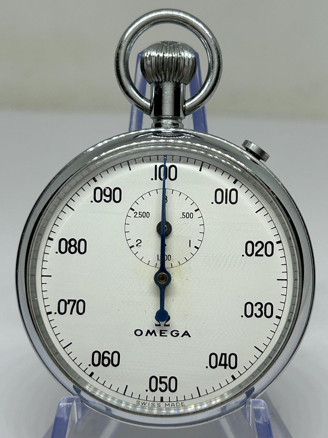Omega 6 Second Stop Watch MG1162 Cal 9105 From Early 1960's 50mm in ...