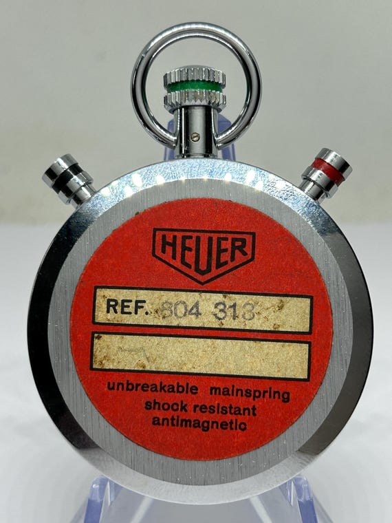 Heuer Supertrack Decimal Timer Ref 804.313 Stopwa… - image 3