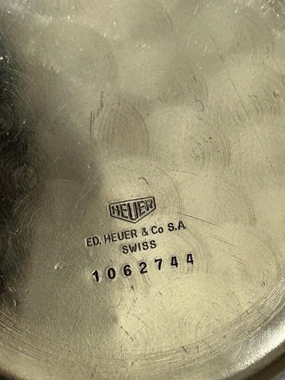 Heuer decimal timer Ref 913S from early 1960's 50… - image 5