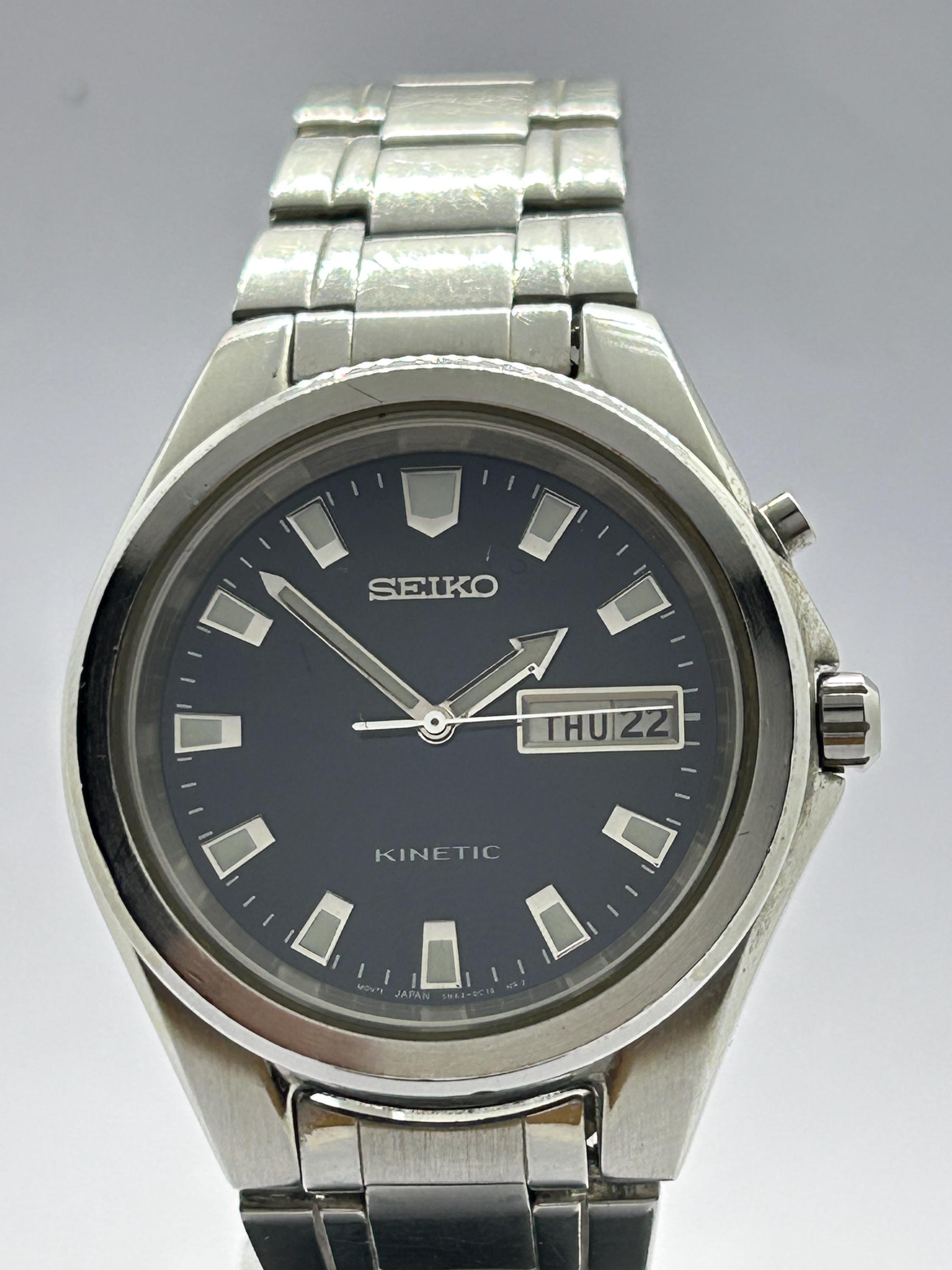 Seiko 5m62 Watch - Etsy New Zealand