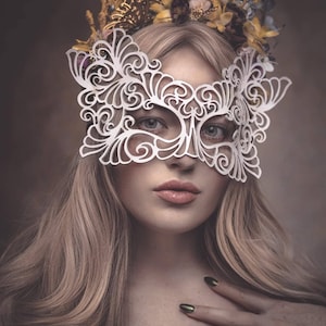 Rococo Leather Mask (choose color)