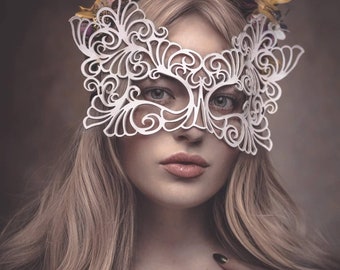 Rococo Leather Mask (choose color)