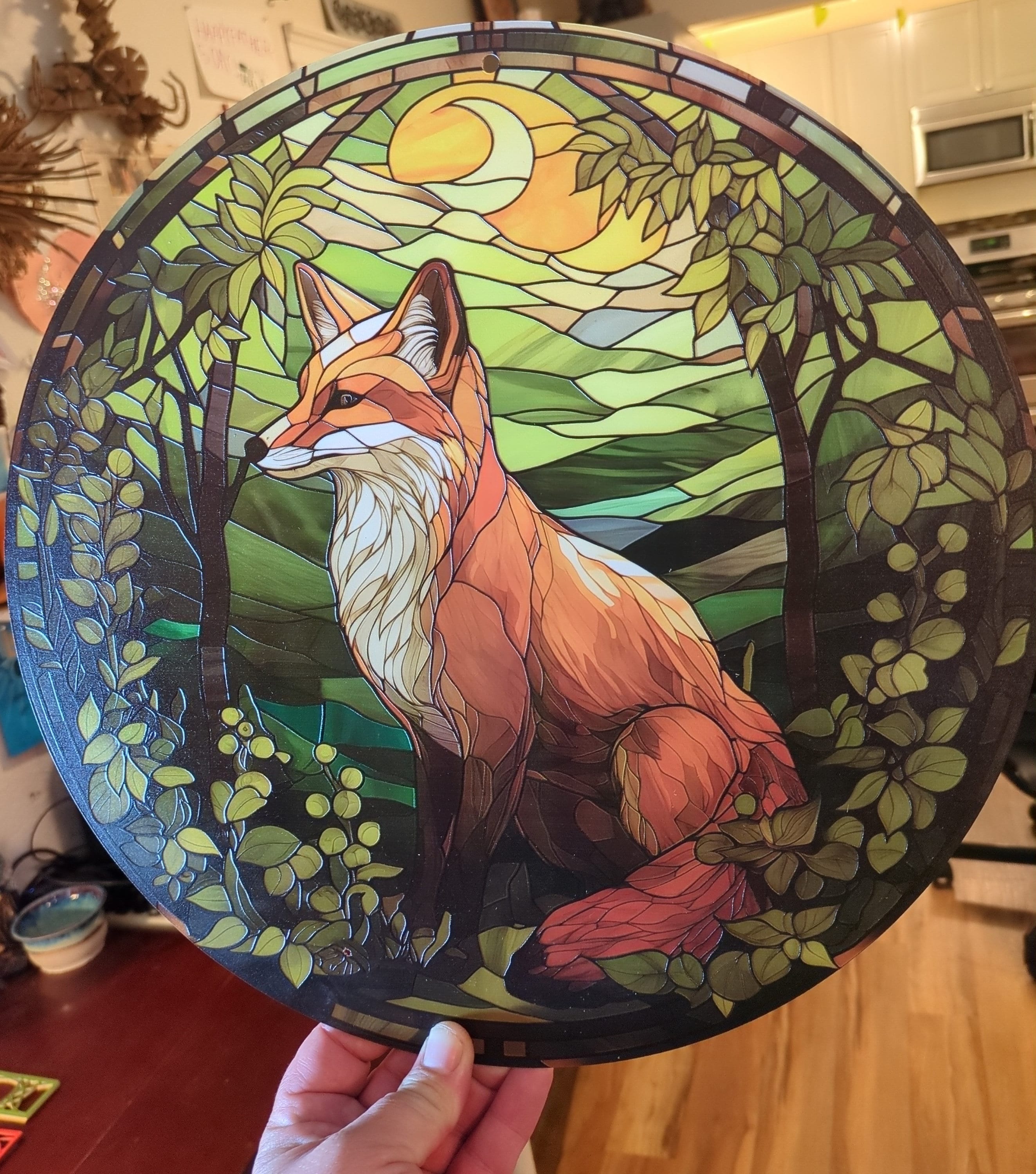 Bay Horse: Stained Glass Style Window Hanging - Etsy