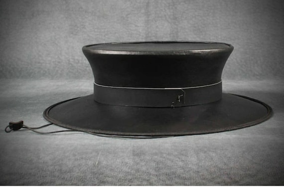 Masque De Médecin De La Peste En Cuir Noir à Long Nez Pour Déguisement D'Halloween, Carnaval