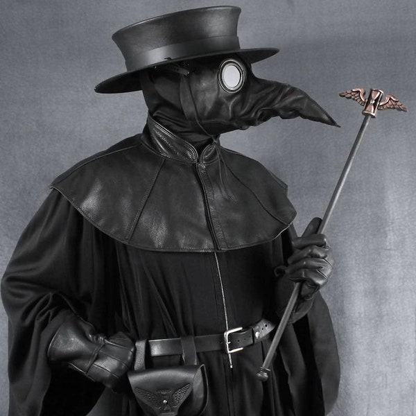 Denna annons har flyttats! Se länken nedan!! Plague Doctor Mantel, Kapsel, Axelkappa (välj färg)