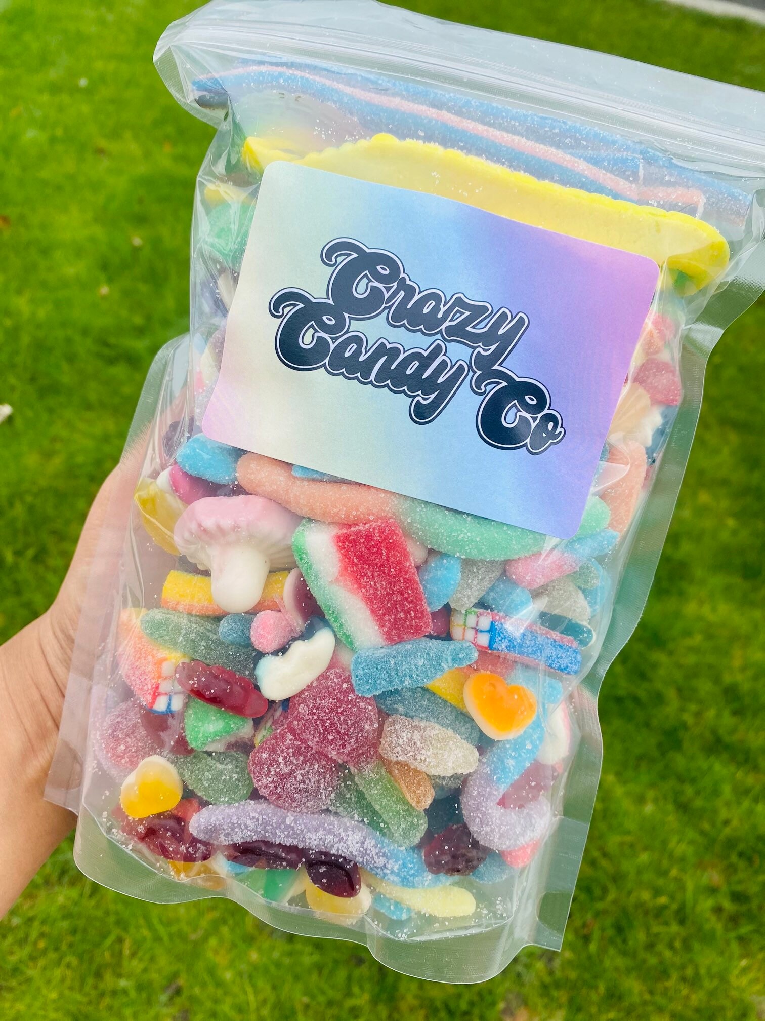 Fresh HALAL Pick n Mix Sweet Bag Pouch Sharing 1kg Fizzy & Etsy