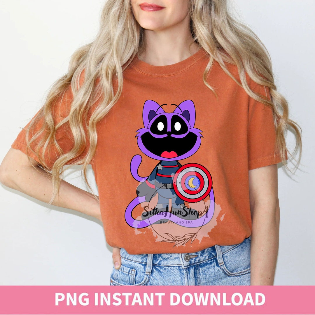 Critters Super Hero Catnap Sticker Editable Catnap Monster PND, Catnap ...