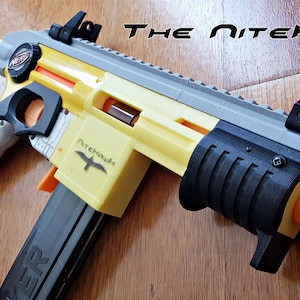NiteHawK - 3D printing files to create Talon-fed Nerf Nitefinder toy blaster