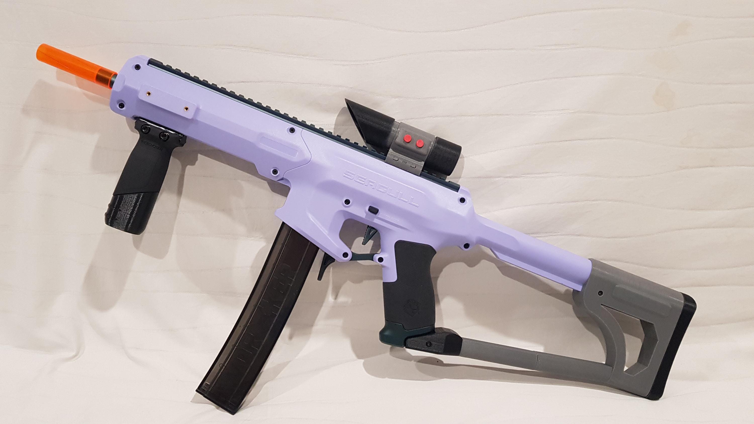 Silvertail - 3D Printable Kit to Add a Thumbhole Stock and
