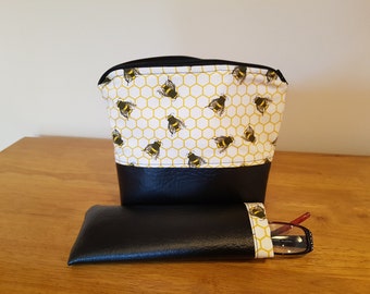 Cosmetic Bag and Glasses case