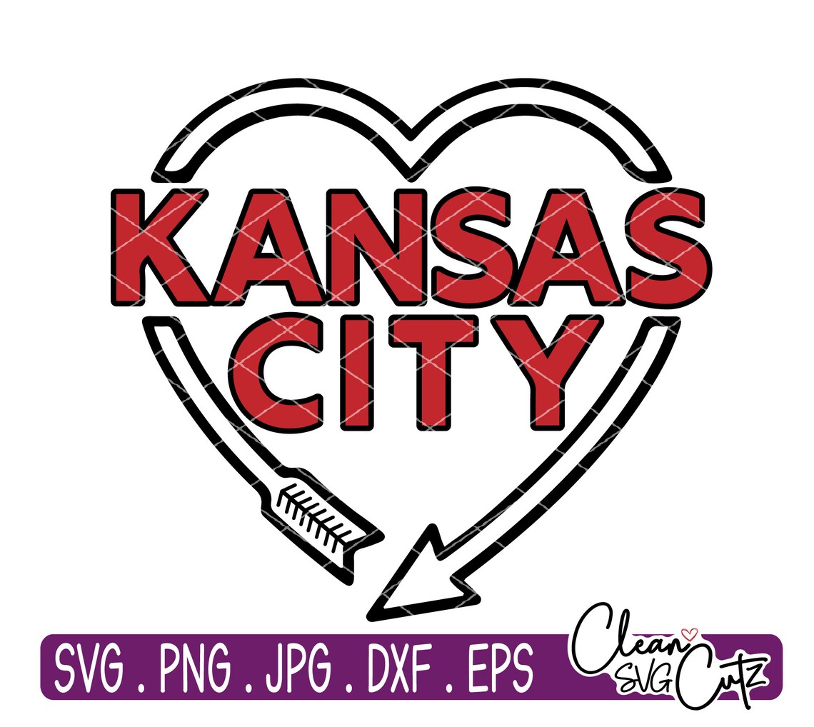 Kansas City SVG I Love Kansas City Svg Mahomes KC Chiefs Svg Etsy