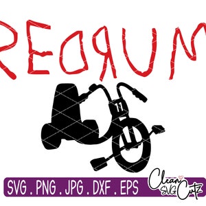 Può includere: Testo rosso che dice "REGUM" sopra una silhouette nera di un triciclo con il numero "11" sul davanti.