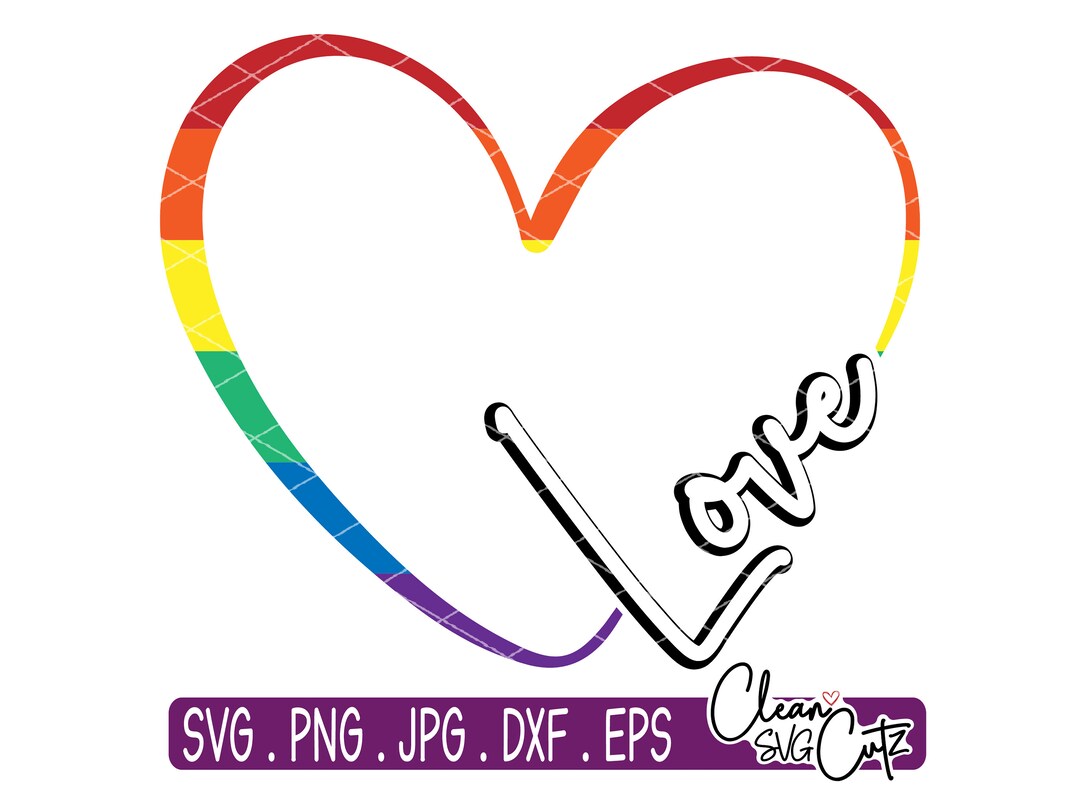 Love Svg, Pride Month Svg, PRIDE Png, LGBTQ Svg, Love Everyone Svg ...