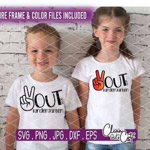 Free Free 229 Kindergarten Graduation Svg Peace Out Kindergarten SVG PNG EPS DXF File